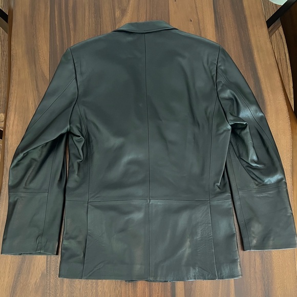 NWOT DI BELLO Men’s Genuine Soft Leather Jacket ITALY Sz 50 - Picture 9 of 9